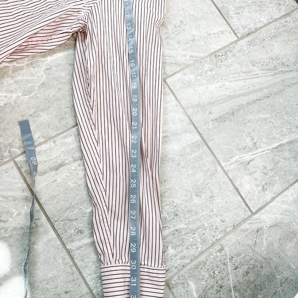 Club Monoco Pink and Gray Striped Long Sleeve Button Down Size Large - Picture 8 of 9